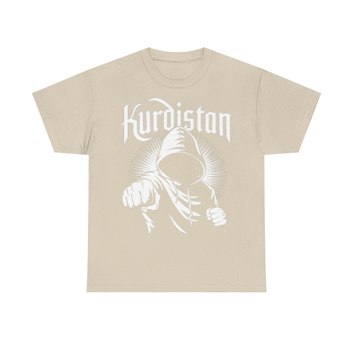 Camiseta unisex con escudo, bandera y regalo para los aficionados del Kurdistán: Azadi, patria