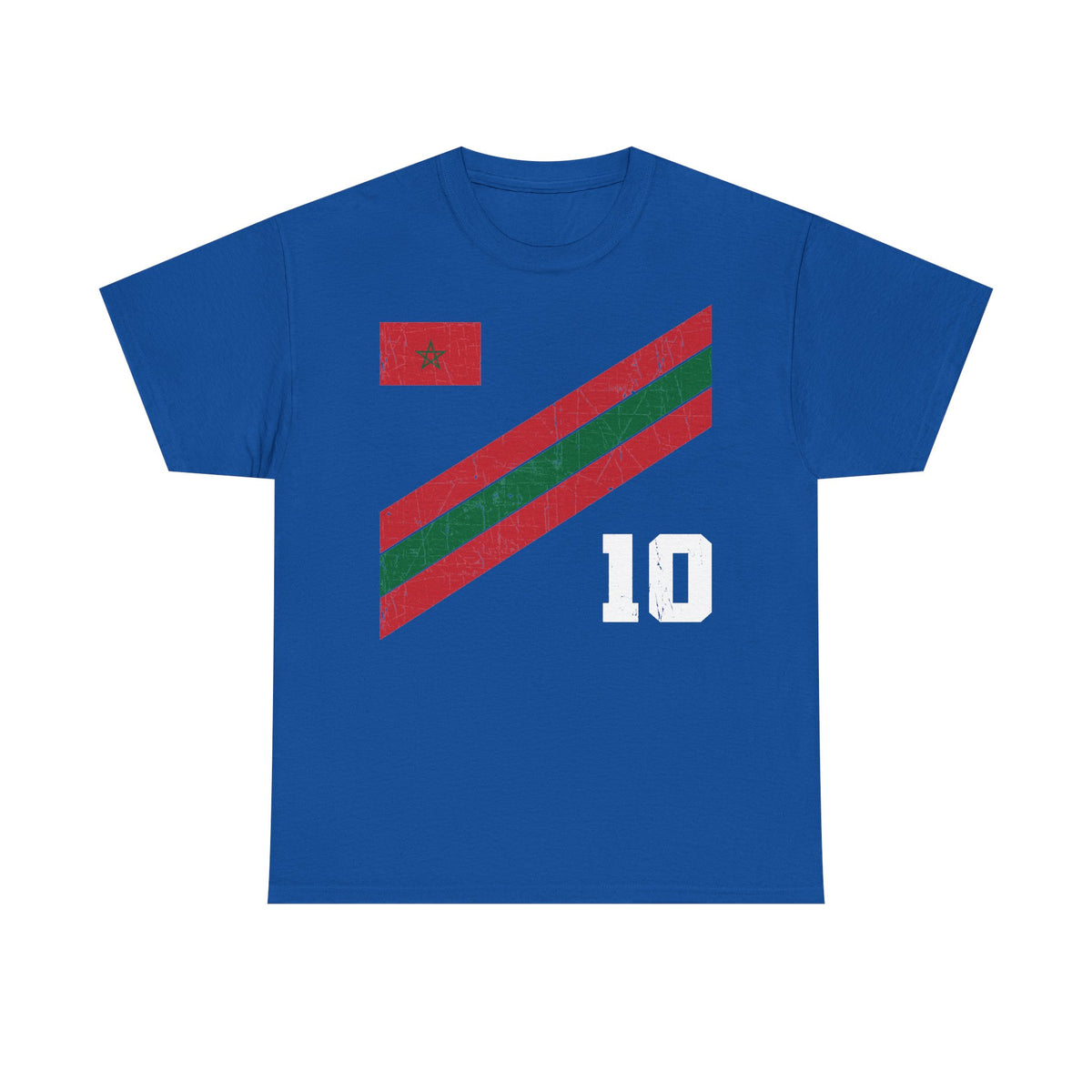 Marruecos Escudo Morocco Bandera Orgullo Fútbol Fan Deporte FIdea de regalo - Camiseta unisex