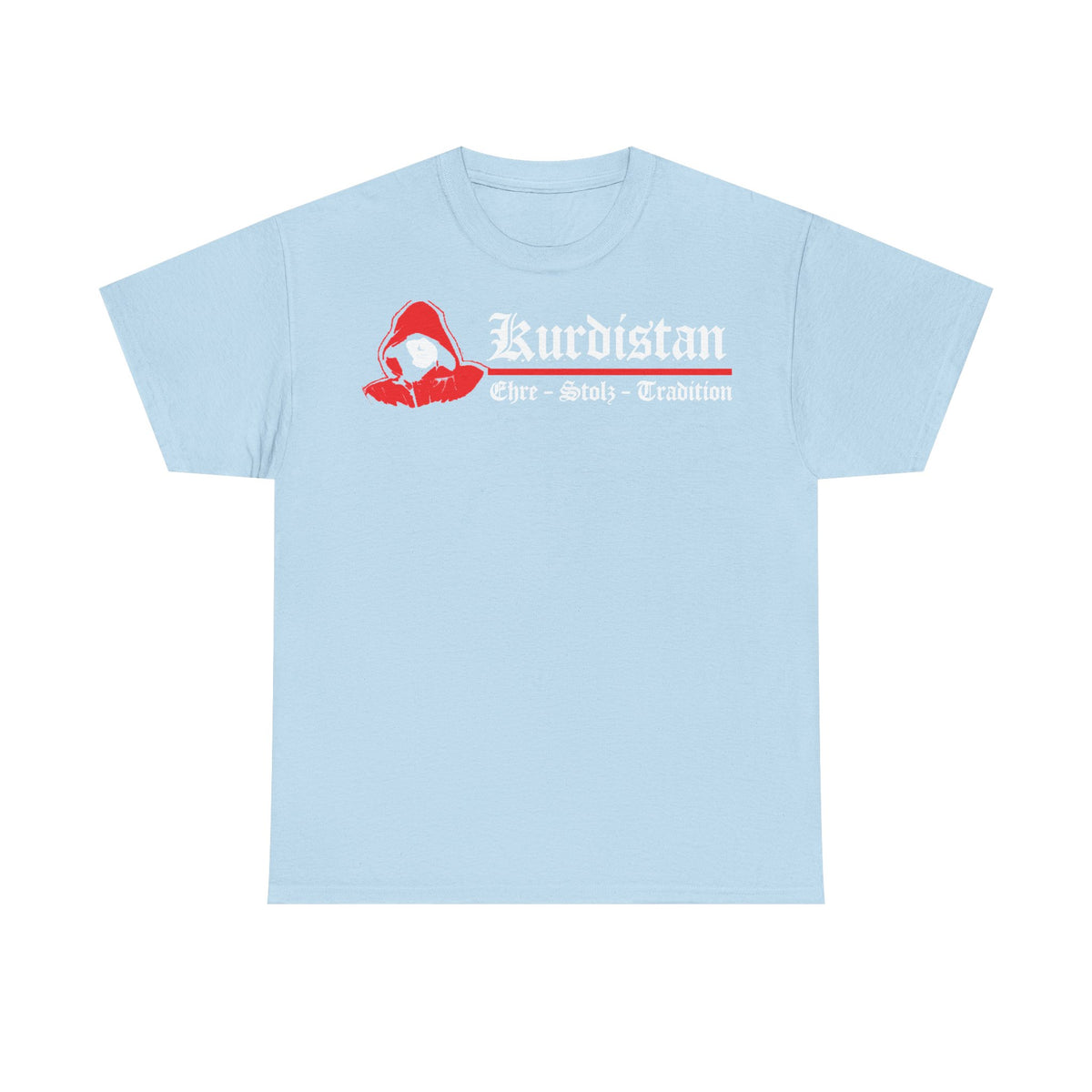 Kurdistán Azadi Escudo Bandera Patria Newroz Regalo - Camiseta unisex