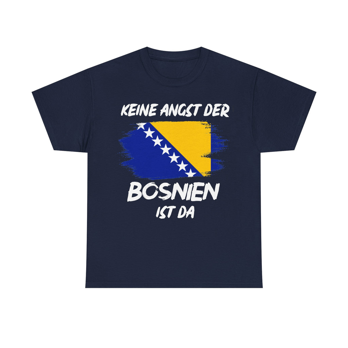 Bosnia Wappen Flagge Stolz Heimat Fußball fan Geschenkidee - Unisex T-Shirt