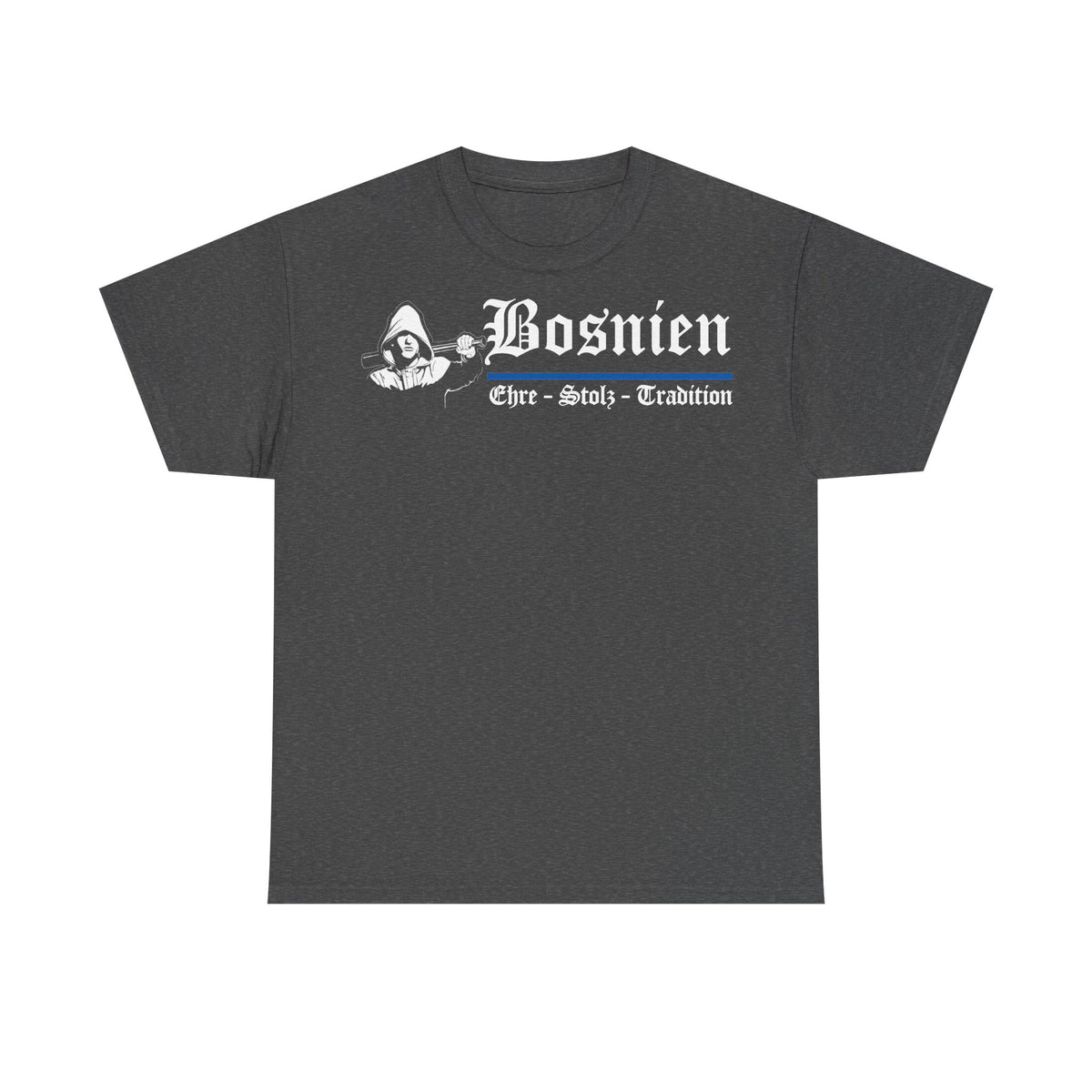 Bosnia Wappen Flagge Stolz Heimat Fußball fan Geschenkidee - Unisex T-Shirt