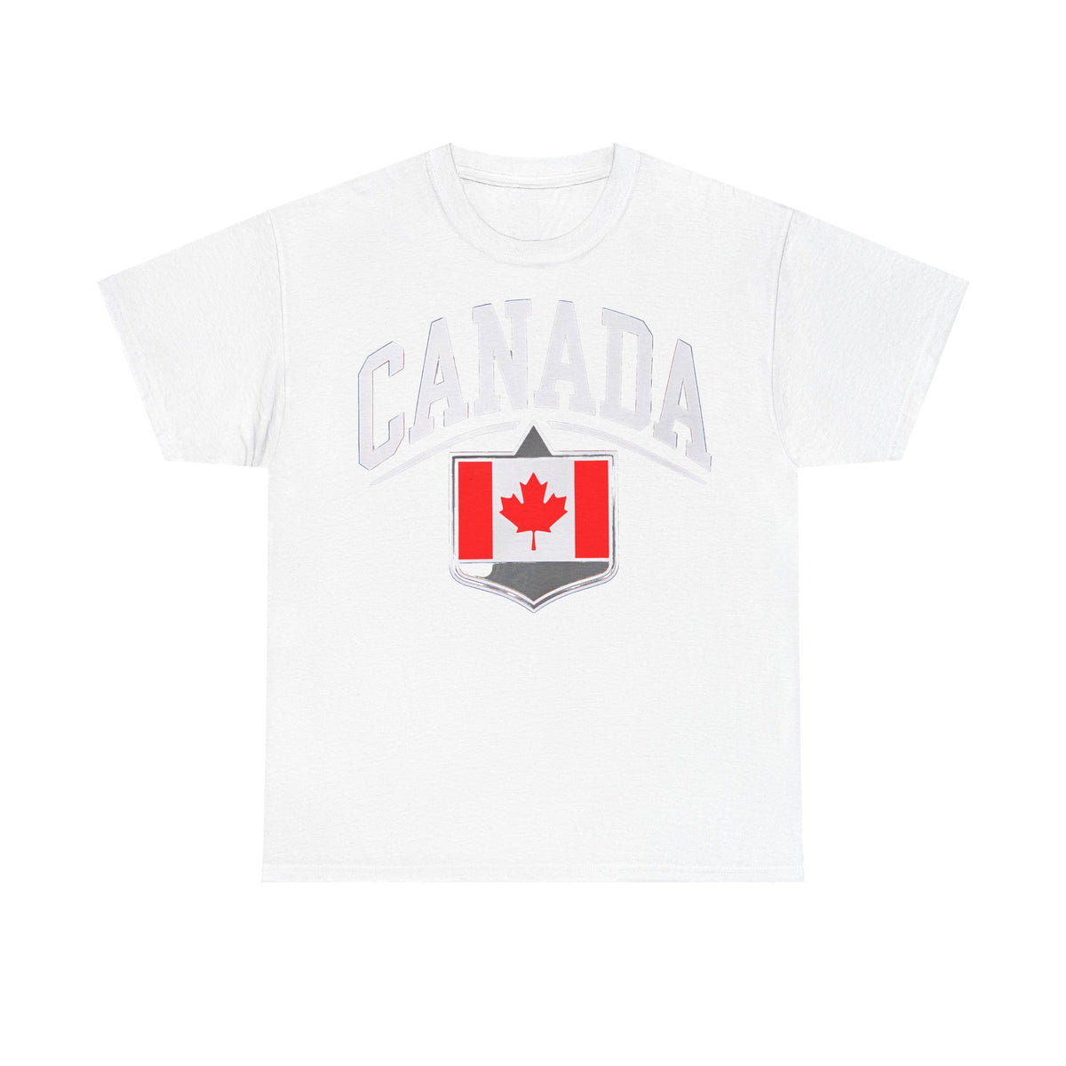 Canada Kanada Hooligan Wappen Flagge Fan Sport Fußball Geschenkidee - Unisey T-Shirt