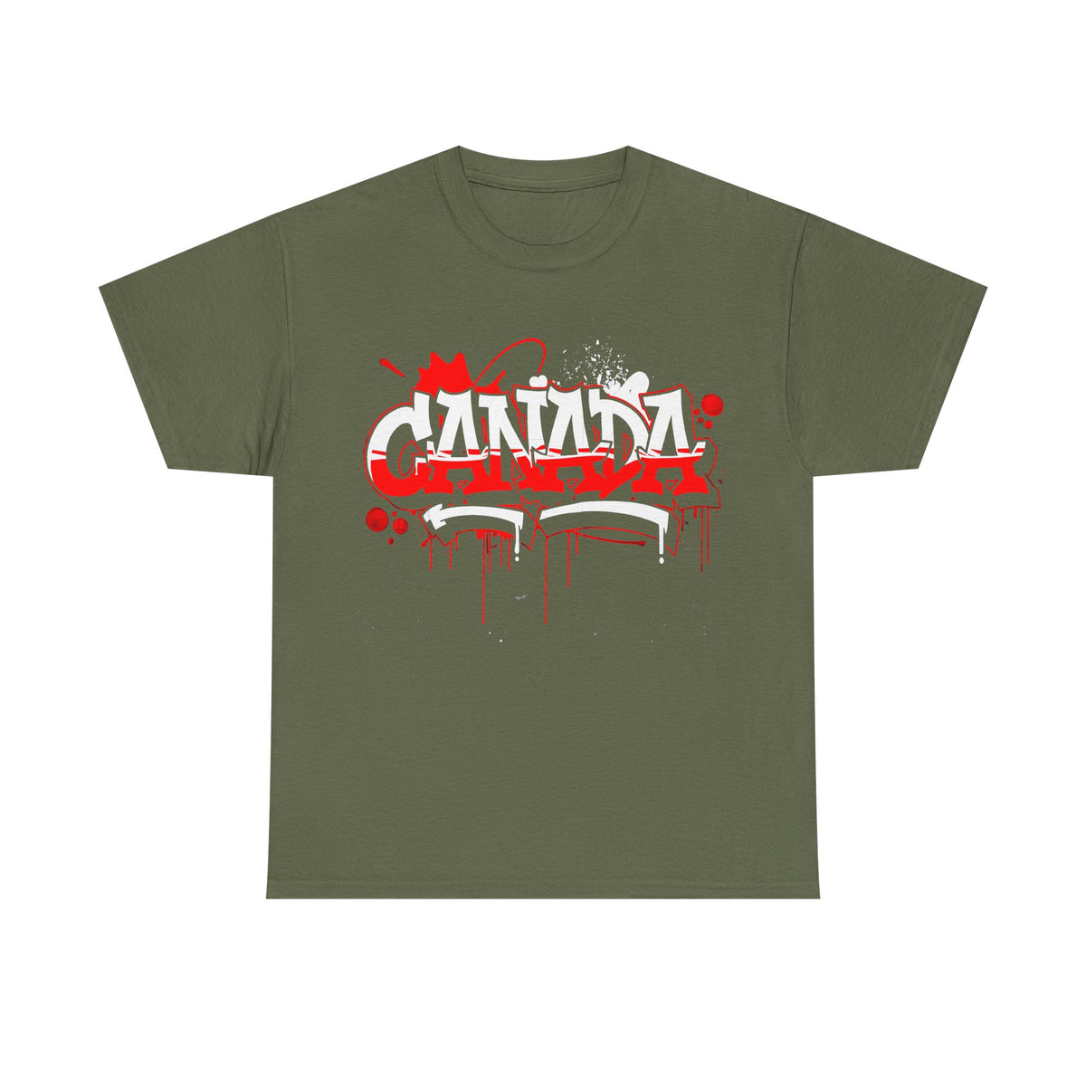 Canada Kanada Wappen Flagge Fan Sport Fußball Geschenkidee - Unisey T-Shirt