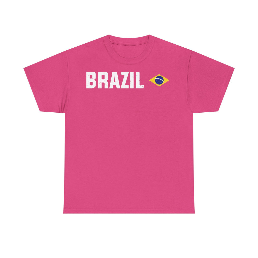 Brazil Brasilien Wappen Flagge Sport Fan Fußball Geschenkidee - Unisex T-Shirt