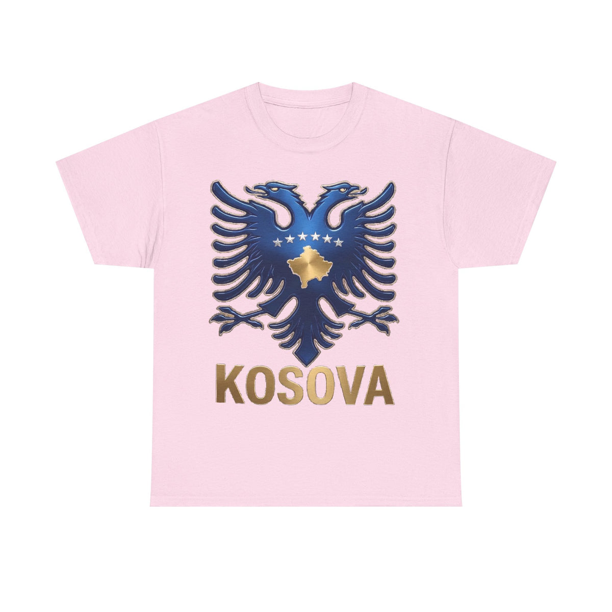 Kosovo Kosava Águila bicéfala Patria Bandera - Camiseta unisex