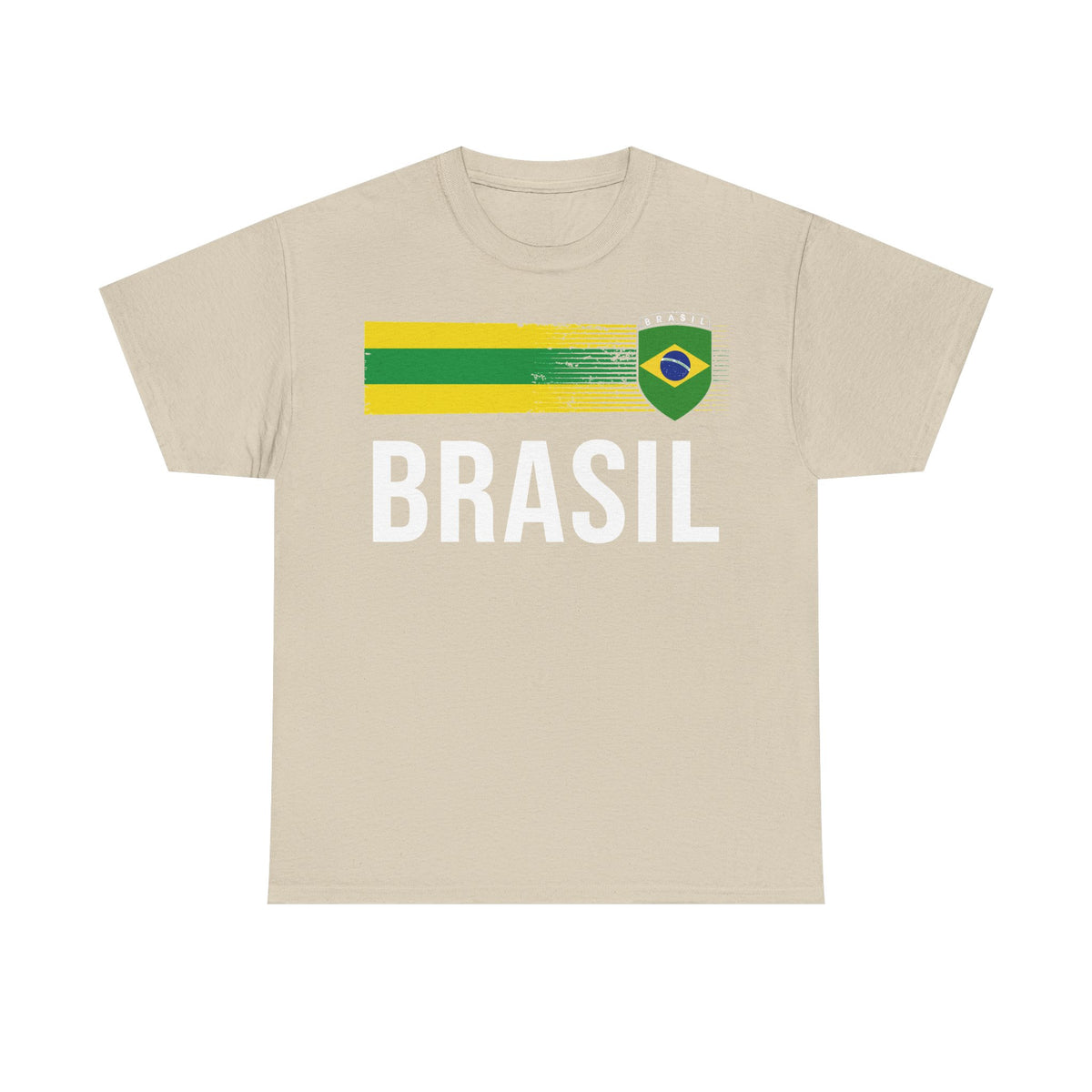 Brazil Brasilien Wappen Flagge Sport Fan Fußball Geschenkidee - Unisex T-Shirt