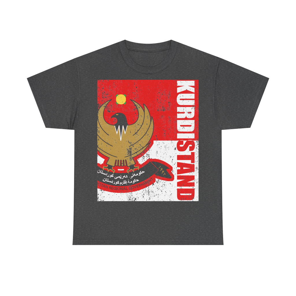 Kurdistan Azadi Wappen Flagge Heimat Newroz Geschenk - Unisex T-Shirt