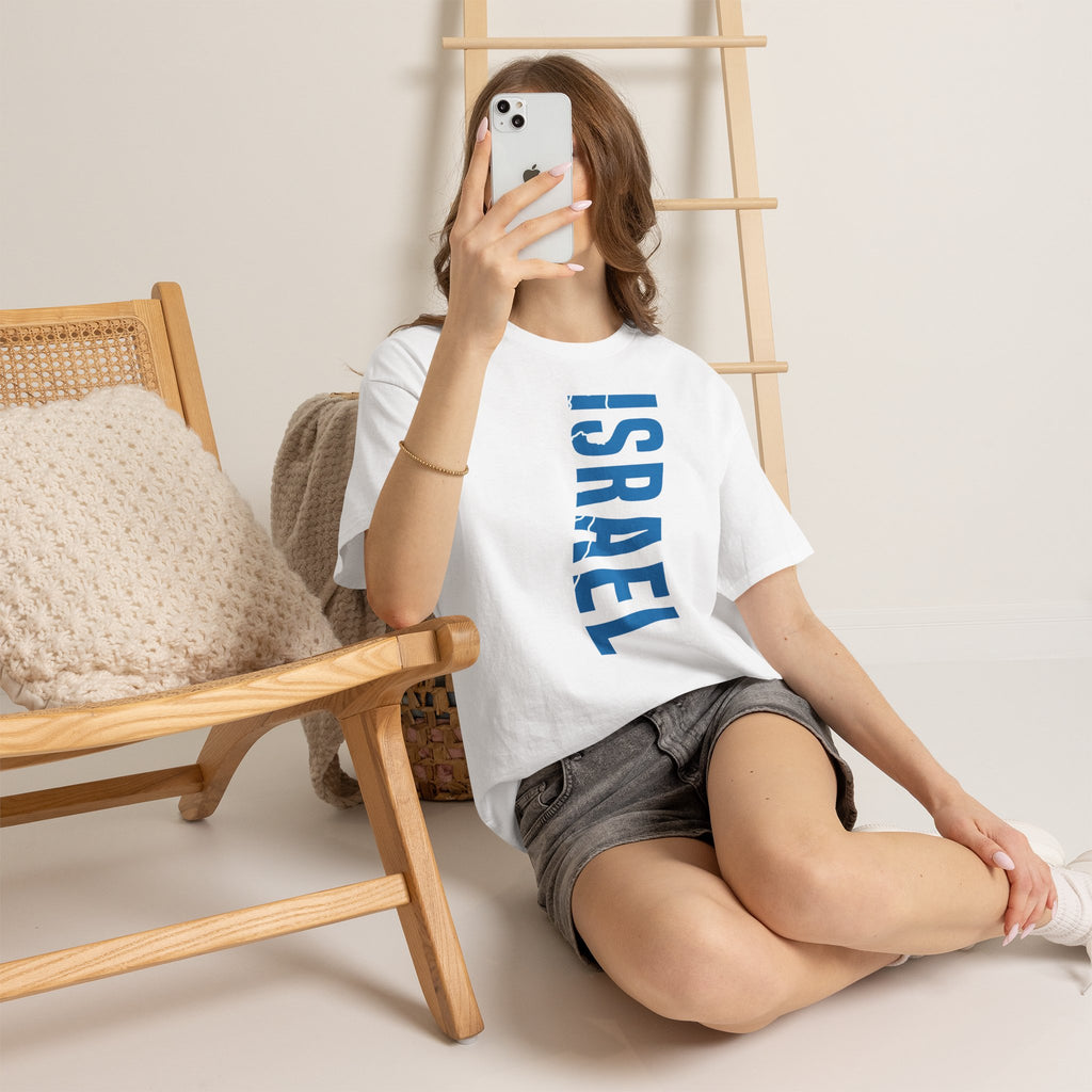 Israel Wappen Flagge Fan Geschenkidee Fashion - Unisex T-Shirt