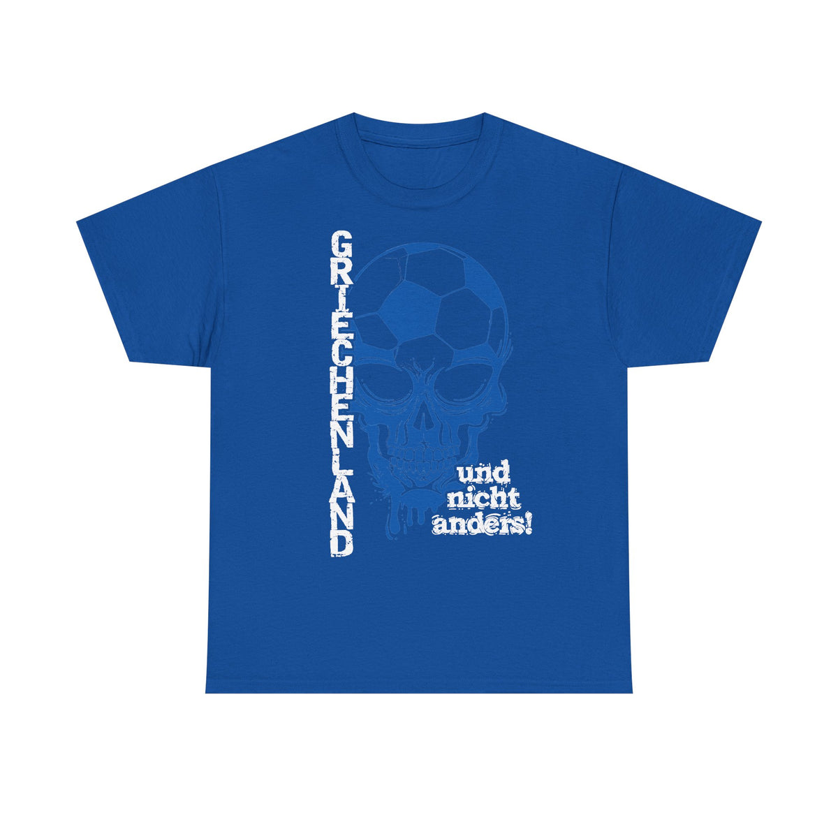 Grecia Grecia Bandera Escudo Patria Fútbol Deporte Aficionado Idea de regalo - Camiseta unisex