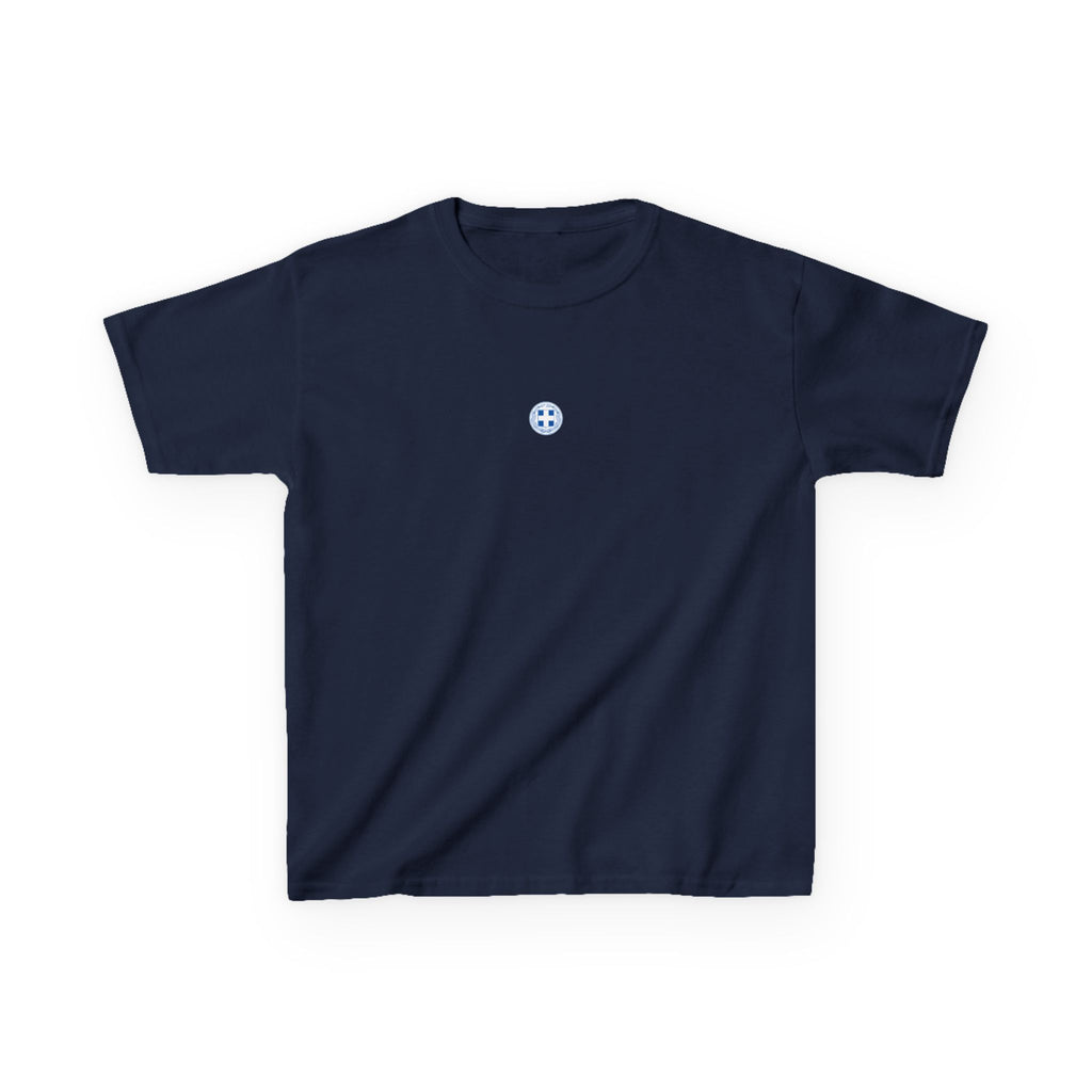 Greece Griechenland Flagge Wappen Heimat Fußball Sport Fan Geschenkidee - Für Kinder & Jugendliche Unisex T-Shirt