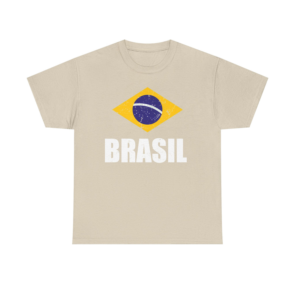 Brazil Brasilien Wappen Flagge Sport Fan Fußball Geschenkidee - Unisex T-Shirt