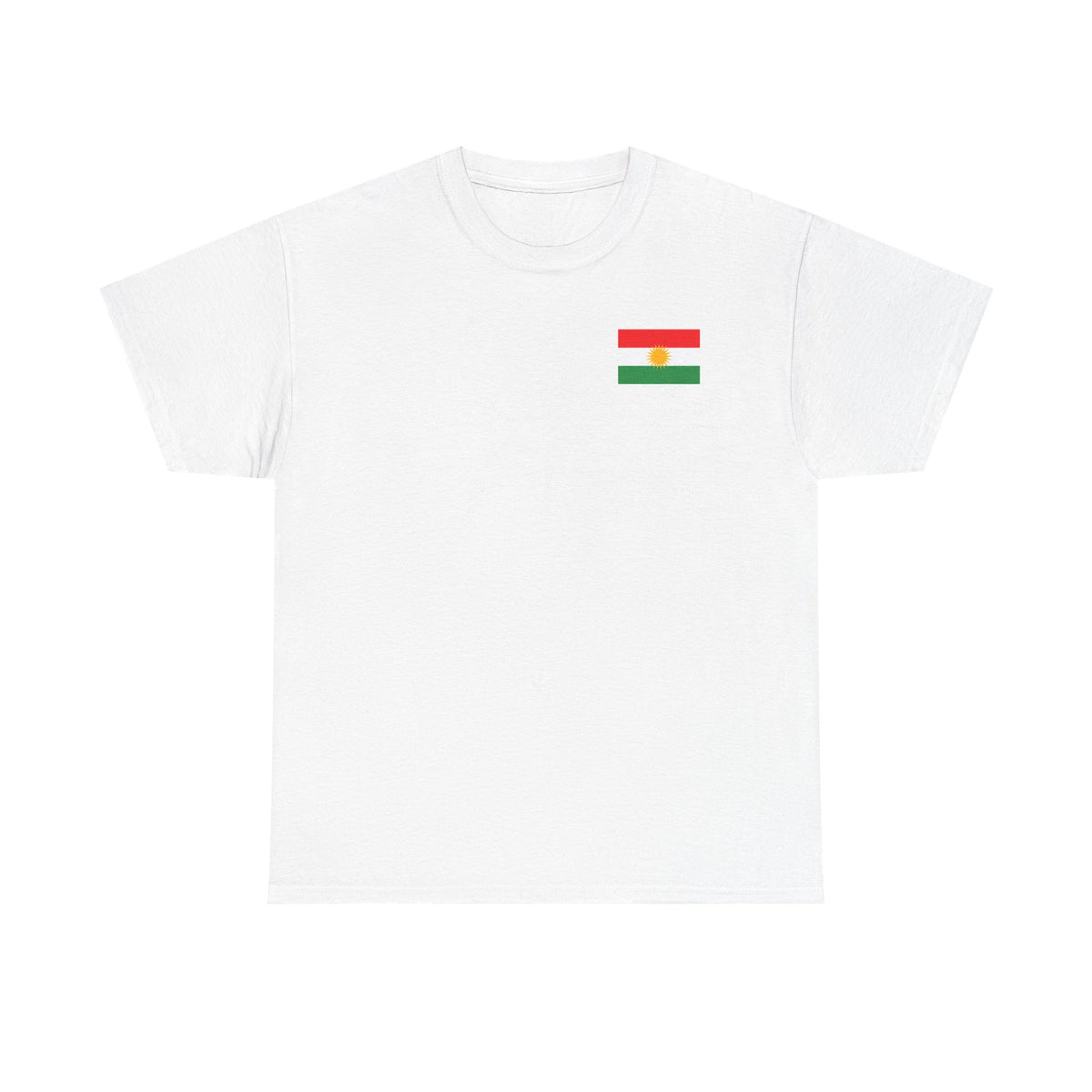 Kurdistán Azadi Escudo Bandera Patria Newroz Regalo - Camiseta unisex