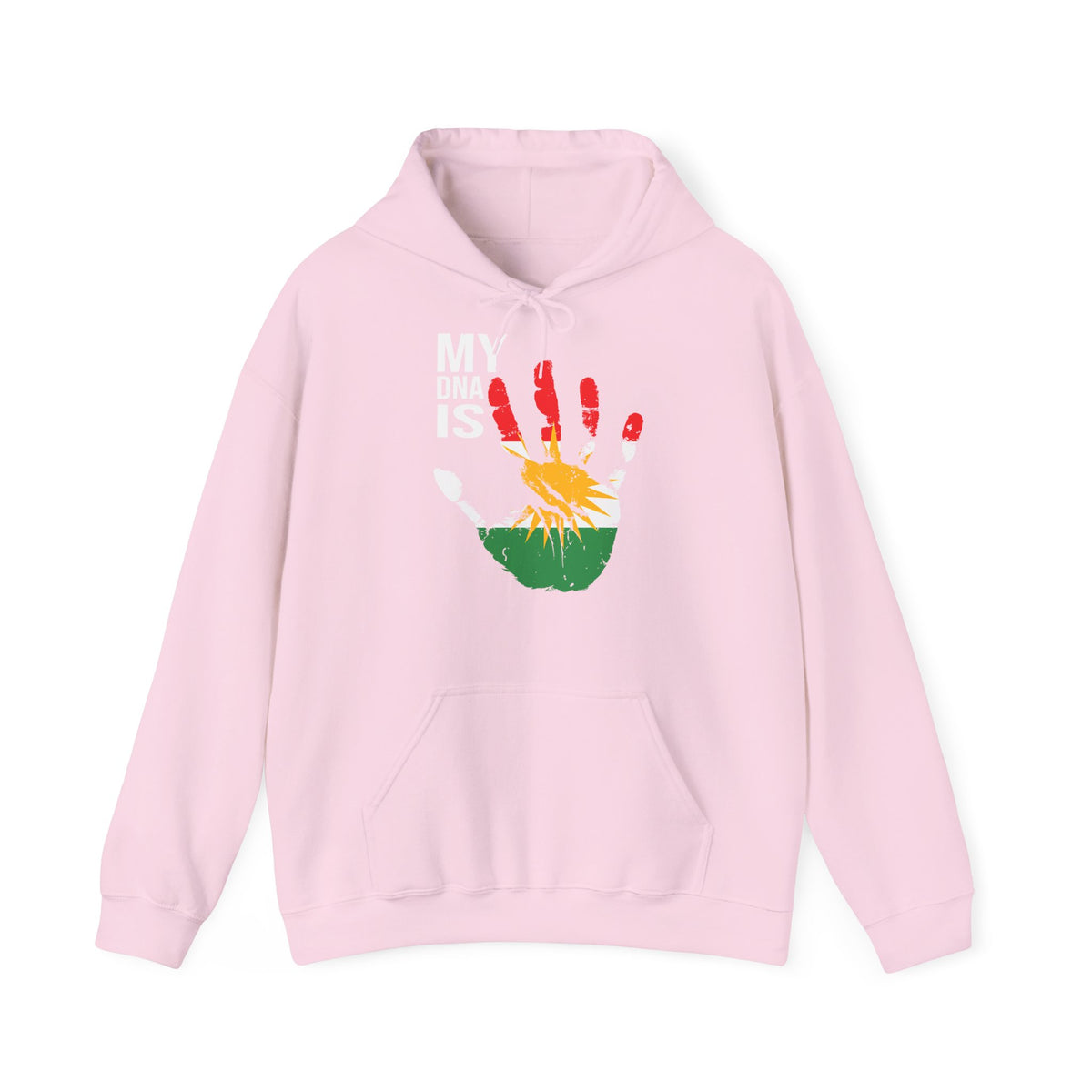 Kurdistan patria orgoglio stemma bandiera sport calcio regalo per tifosi - felpa con cappuccio unisex
