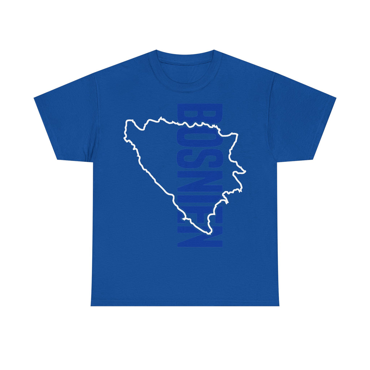 Bosnia Wappen Flagge Stolz Heimat Fußball fan Geschenkidee - Unisex T-Shirt