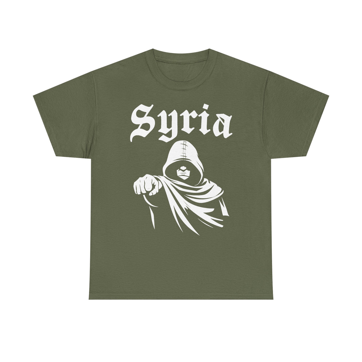 Syria Syrien Hooligan Wappen Flagge Heimat Sport Fußball Fan Geschenkidee - Unisex T-Shirt