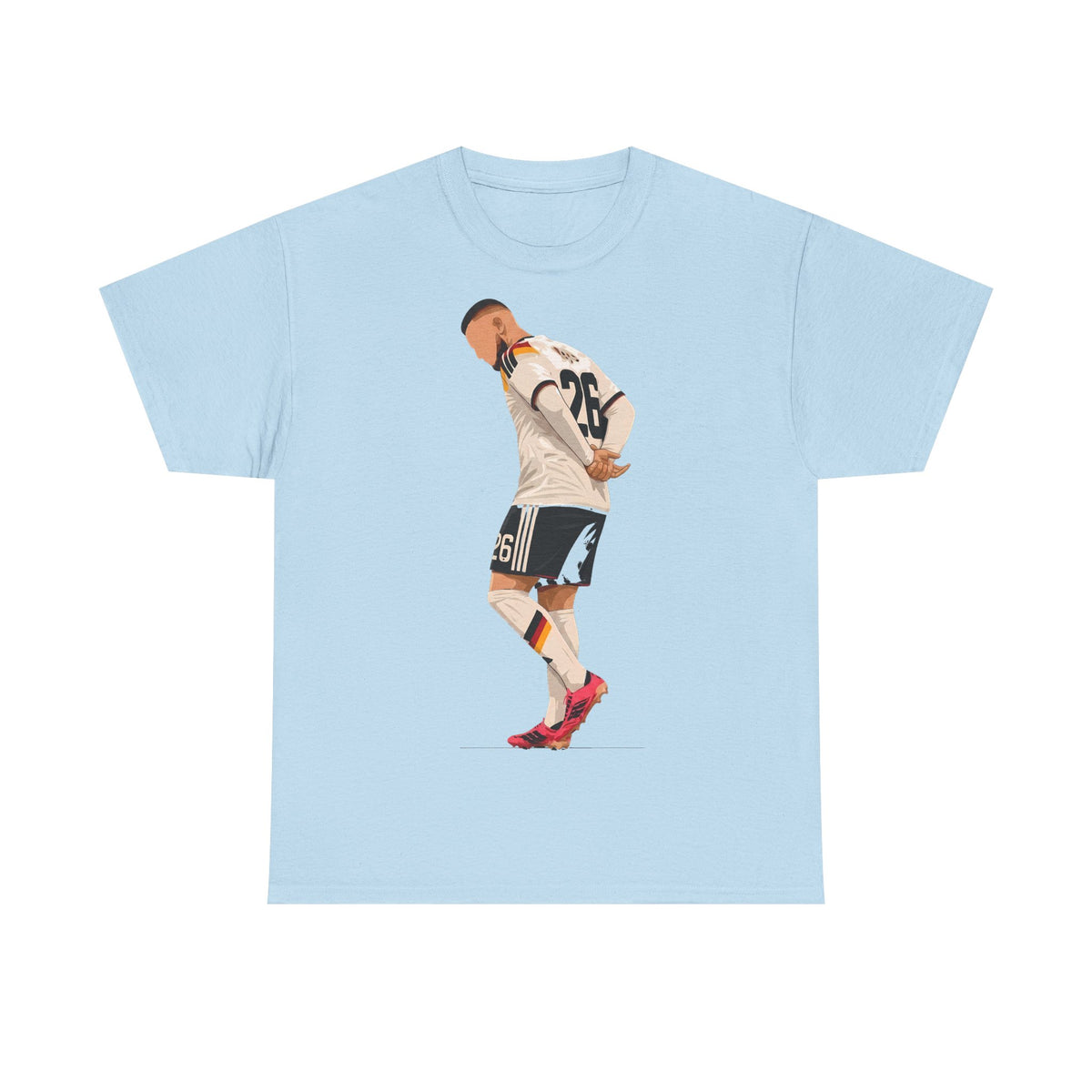 Kurdistán Alemania D. Undav Celebración Fútbol Deporte Aficionado - Camiseta unisex