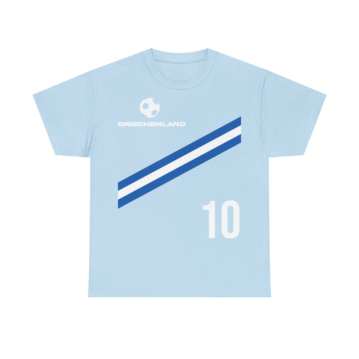 Grecia Grecia Bandera Escudo Patria Fútbol Deporte Aficionado Idea de regalo - Camiseta unisex