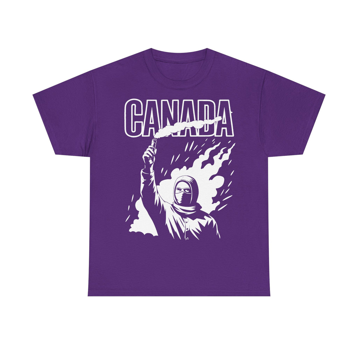 Canada Kanada Hooligan Wappen Flagge Fan Sport Fußball Geschenkidee - Unisey T-Shirt