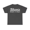 Albania Wappen Shqiptar Flagge Adler Fußball Fan Sport Unisex T Shirt