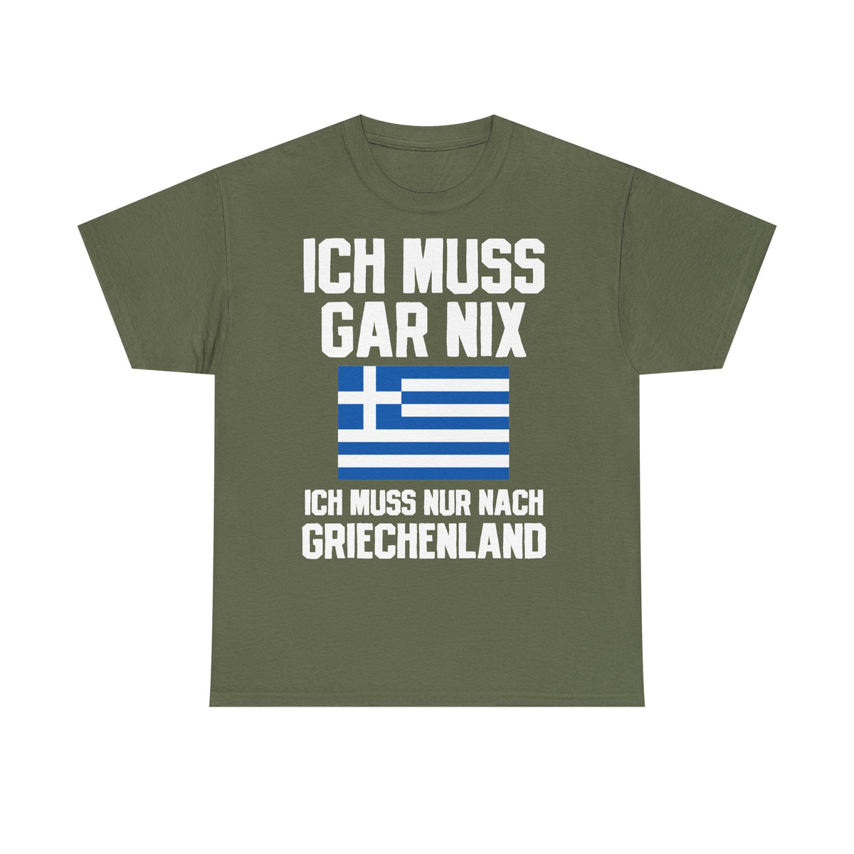 Grecia Grecia Bandera Escudo Patria Fútbol Deporte Aficionado Idea de regalo - Camiseta unisex