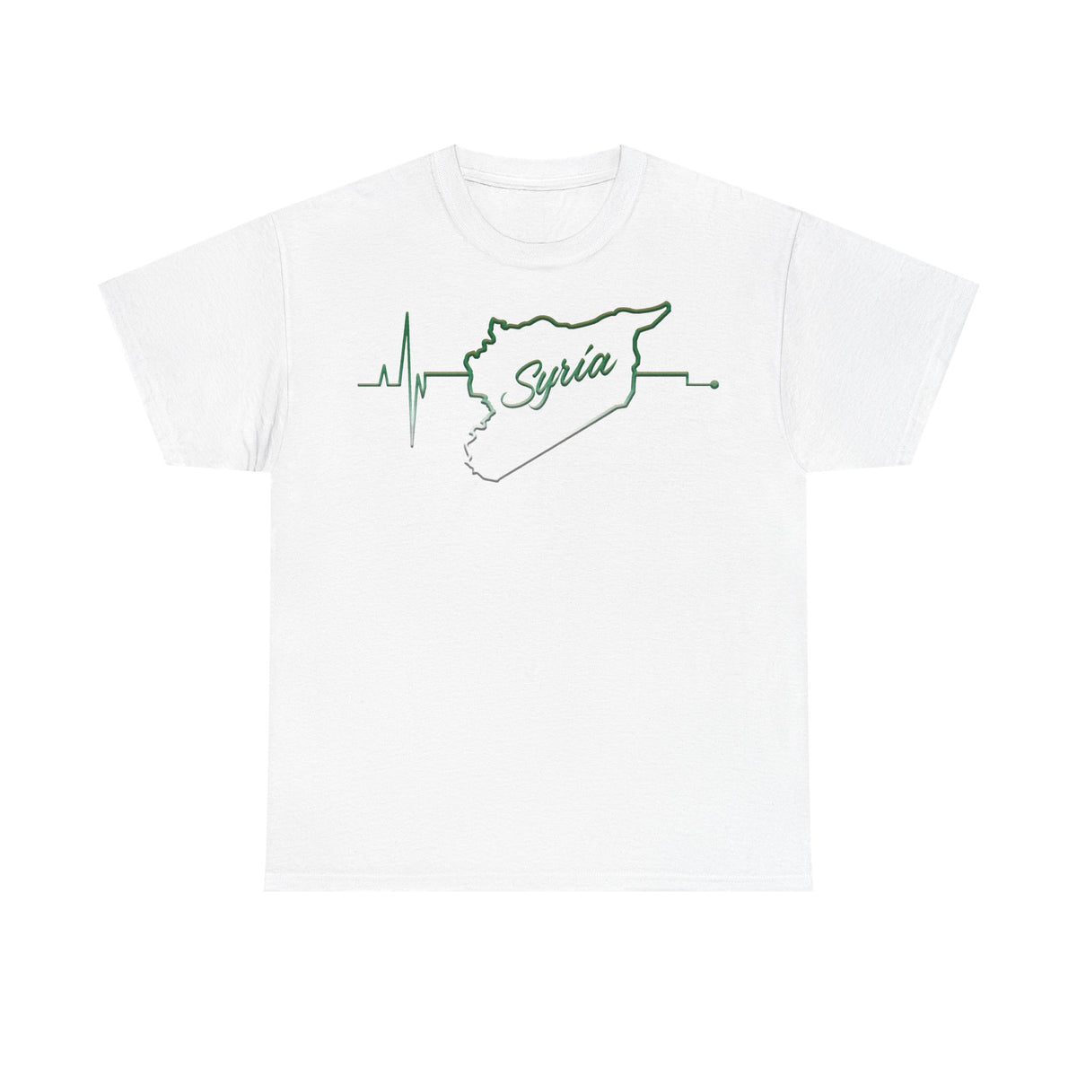 Syria Syrien Wappen Flagge Heimat Sport Fan Geschenkidee - Unisex T-Shirt