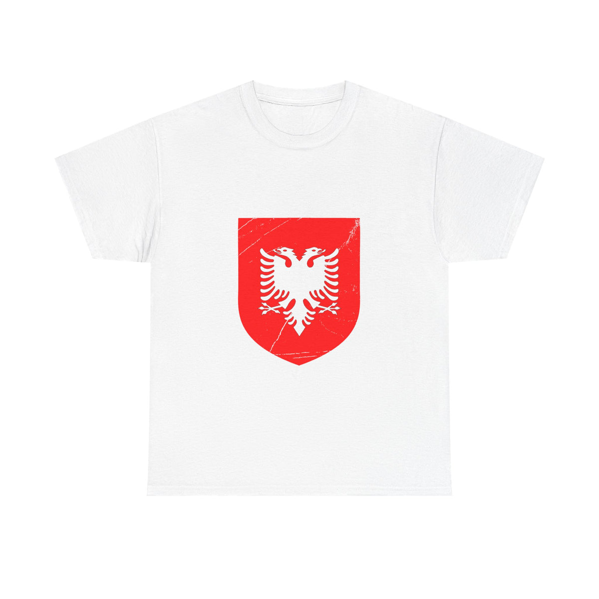 Camiseta unisex de Albania, escudo albanés, bandera, águila, fútbol, aficionado, deporte