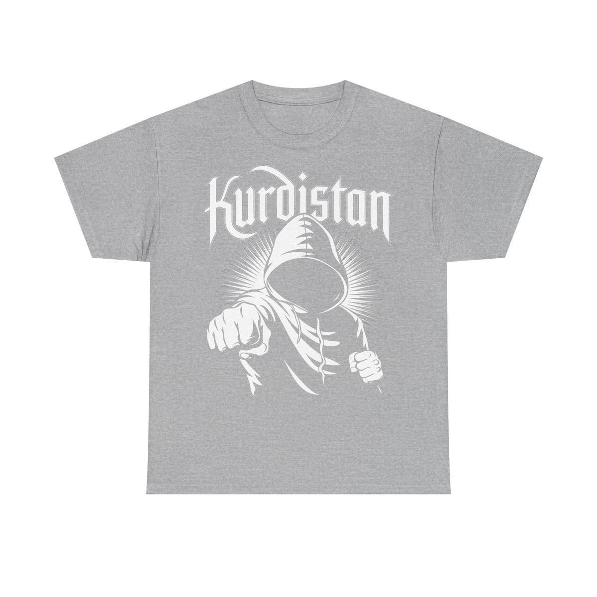 Camiseta unisex con escudo, bandera y regalo para los aficionados del Kurdistán: Azadi, patria
