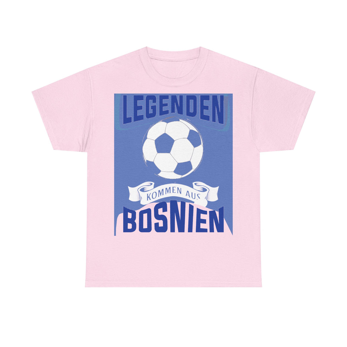 Bosnia Wappen Flagge Stolz Heimat Fußball fan Geschenkidee - Unisex T-Shirt