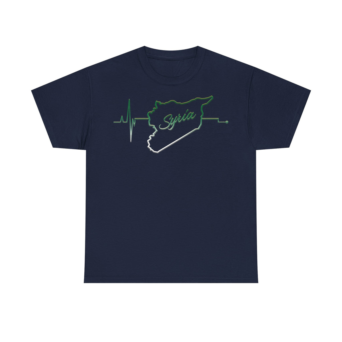 Syria Syrien Wappen Flagge Heimat Sport Fan Geschenkidee - Unisex T-Shirt