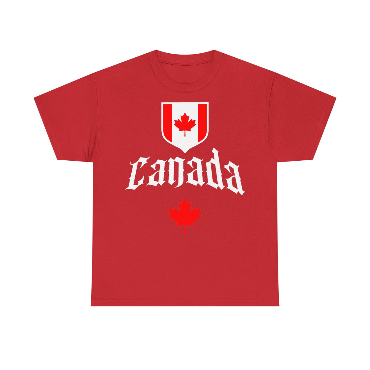 Canada Kanada Wappen Flagge Fan Sport Fußball Geschenkidee - Unisey T-Shirt