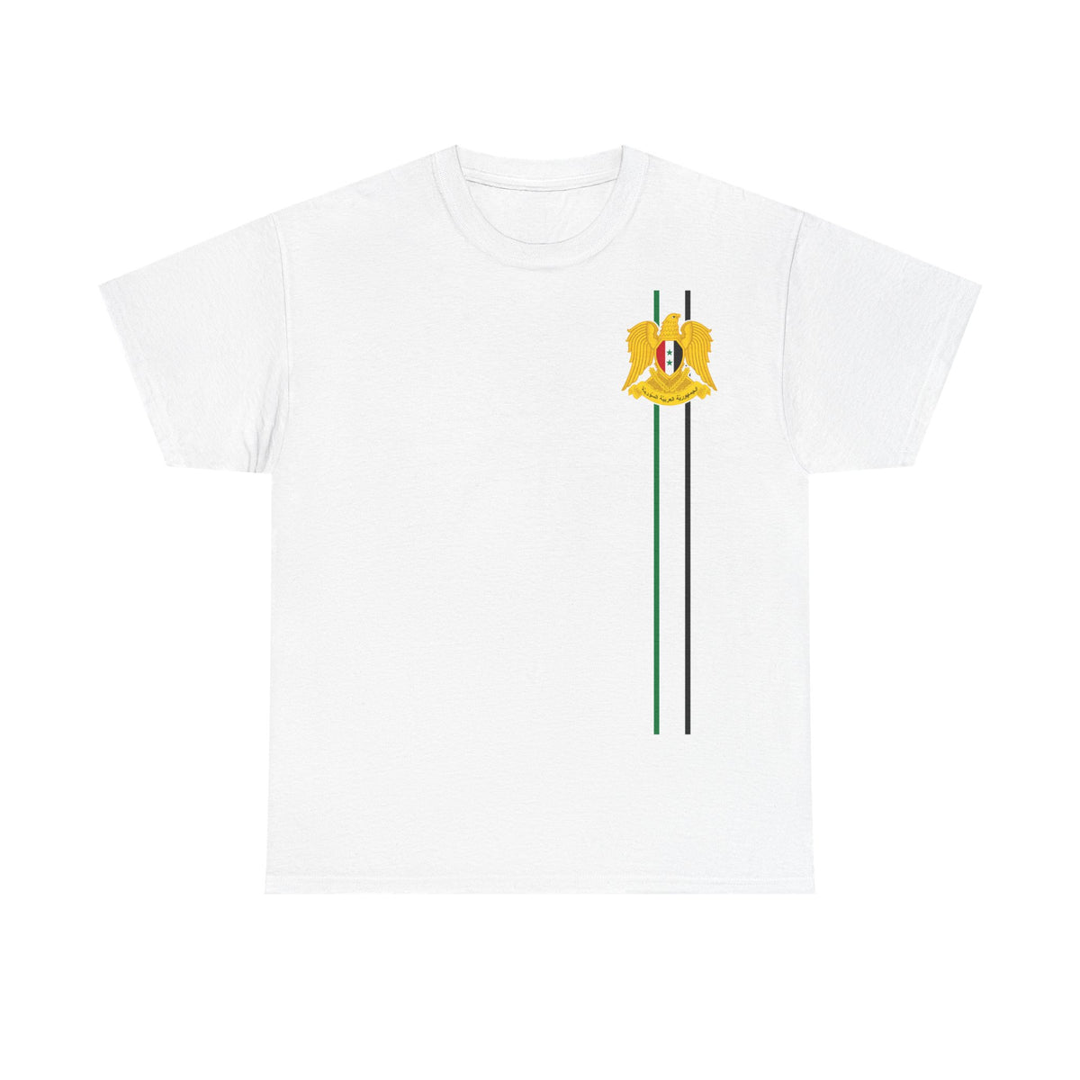 Syria Syrien Wappen Flagge Heimat Sport Fan Geschenkidee - Unisex T-Shirt