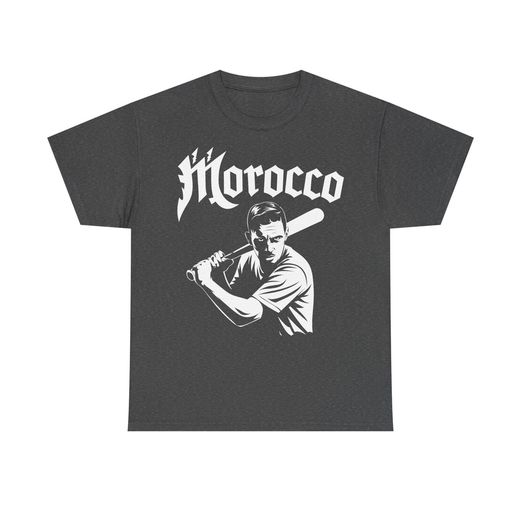 Marokko Hooligan Wappen Morocco Flagge Fußball Fan Sport FGeschenkidee - Unisex T-Shirt