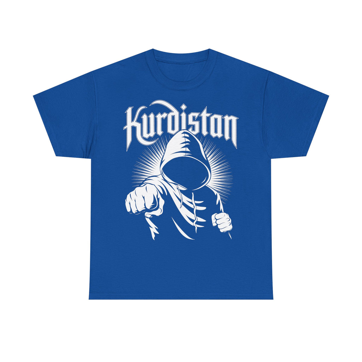 Camiseta unisex con escudo, bandera y regalo para los aficionados del Kurdistán: Azadi, patria