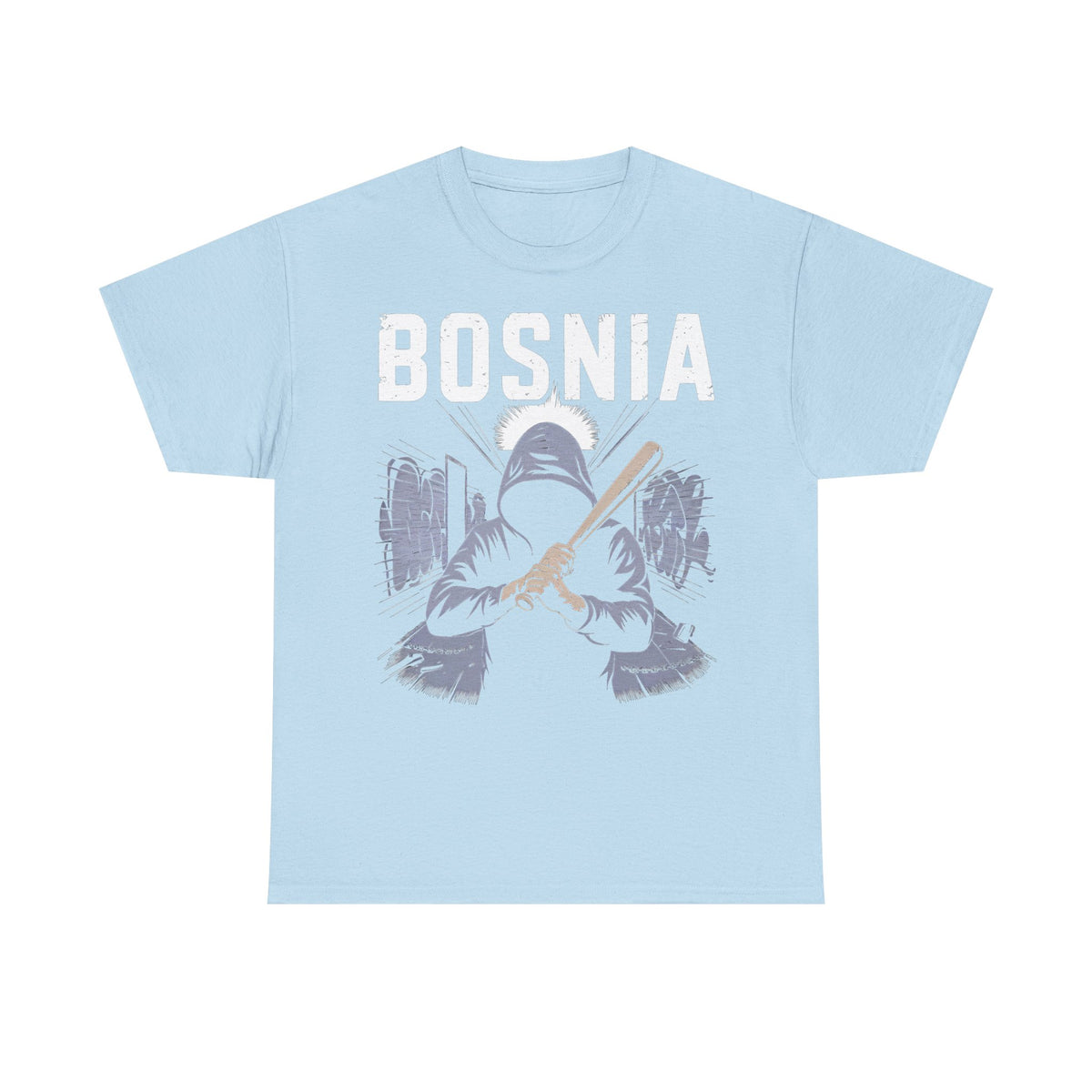 Bosnia escudo bandera orgullo patria aficionado al fútbol idea de regalo - Camiseta unisex