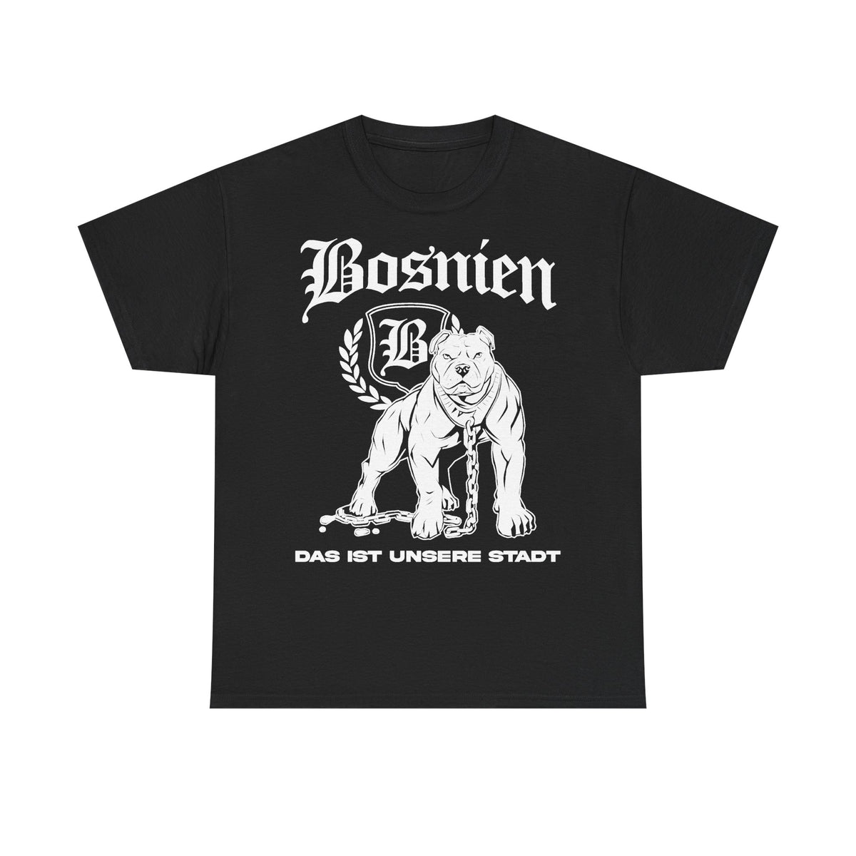Bosnia Wappen Flagge Stolz Heimat Fußball fan Geschenkidee - Unisex T-Shirt