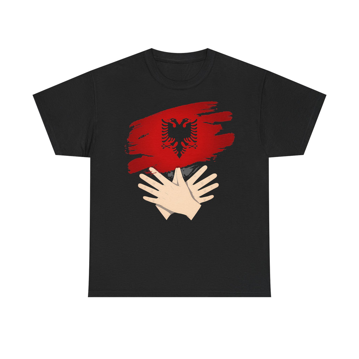 Camiseta unisex de Albania, escudo albanés, bandera, águila, fútbol, aficionado, deporte