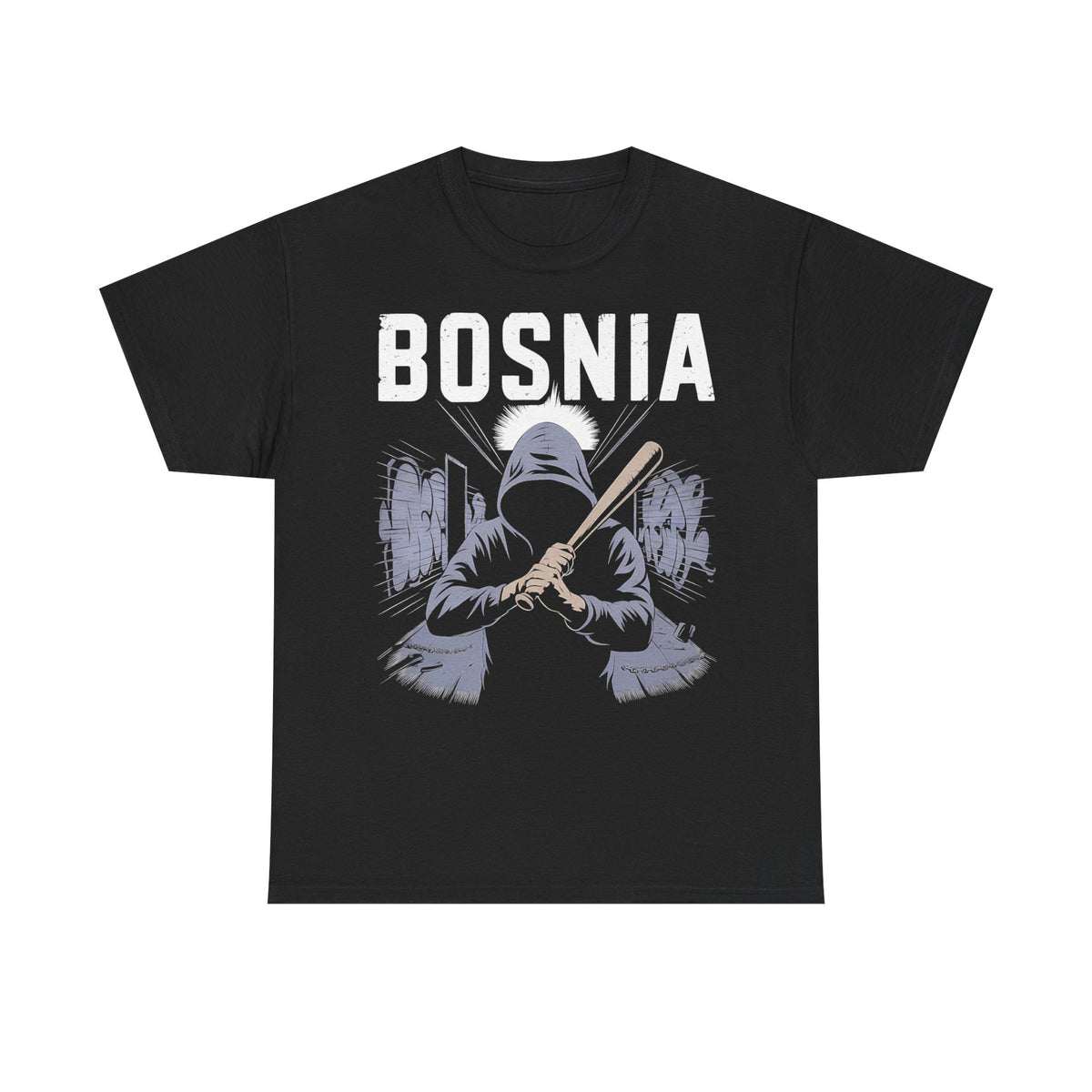 Bosnia escudo bandera orgullo patria aficionado al fútbol idea de regalo - Camiseta unisex