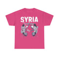 Syria Syrien Hooligan Wappen Flagge Heimat Sport Fußball Fan Geschenkidee - Unisex T-Shirt