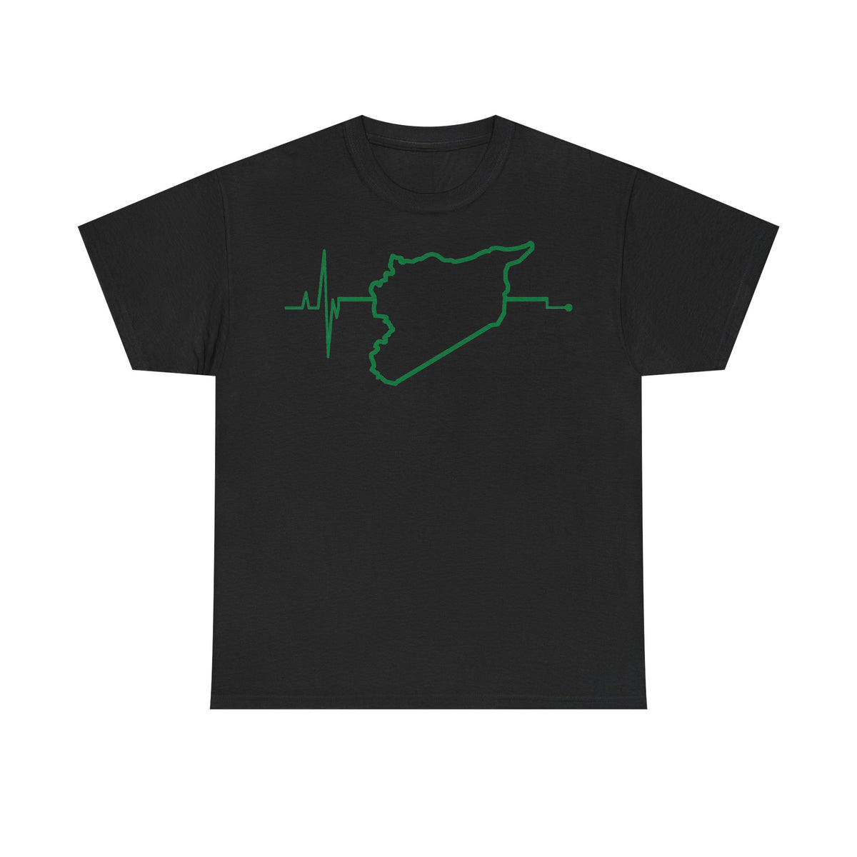 Syria Syrien Wappen Flagge Heimat Sport Fan Geschenkidee - Unisex T-Shirt