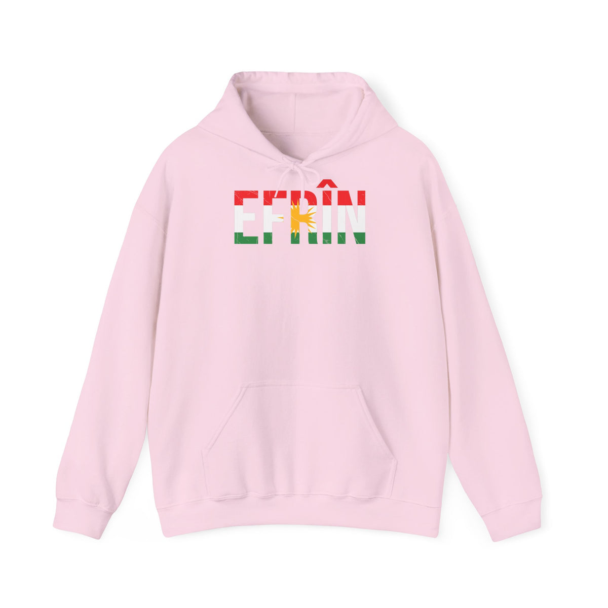 Kurdistan patria orgoglio stemma bandiera sport calcio regalo per tifosi - felpa con cappuccio unisex