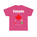 Canada Kanada Wappen Flagge Fan Sport Fußball Geschenkidee - Unisey T-Shirt