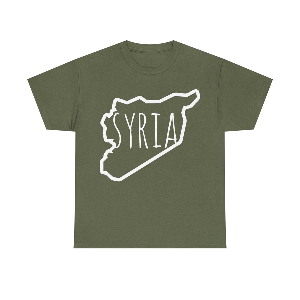 Syria Syrien Wappen Flagge Heimat Sport Fan Geschenkidee - Unisex T-Shirt