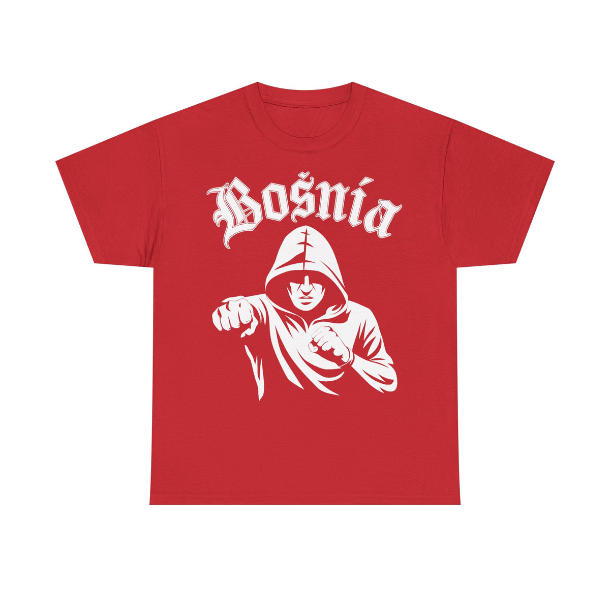 Bosnia escudo bandera orgullo patria aficionado al fútbol idea de regalo - Camiseta unisex