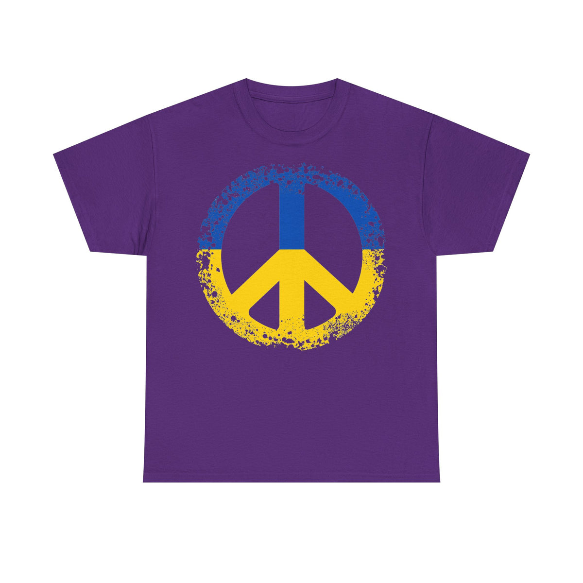 Bandiera e stemma dell'Ucraina Idea regalo Sport Tifoso Moda Vintage - T-shirt unisex