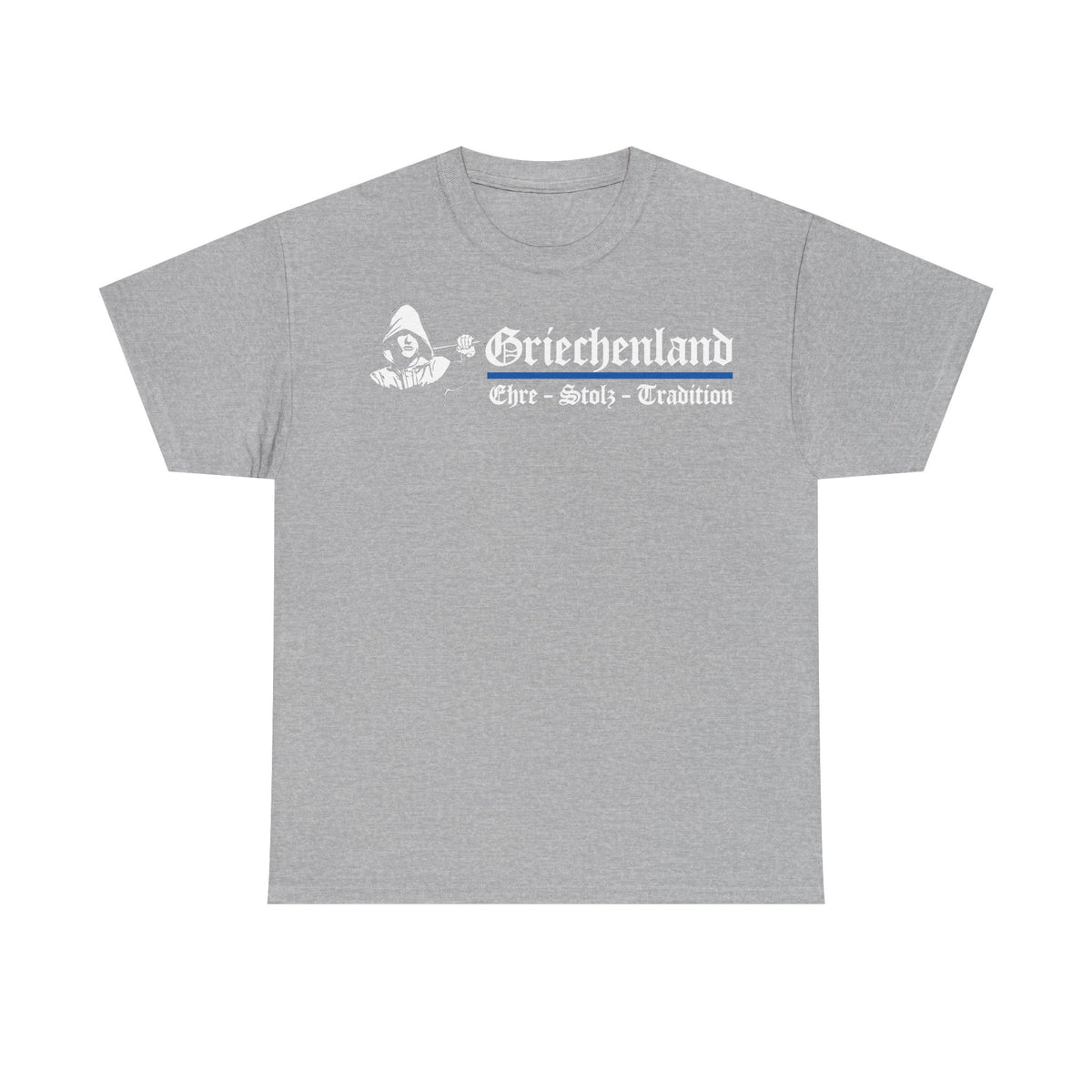 Grecia Grecia Bandera Escudo Patria Fútbol Deporte Aficionado Idea de regalo - Camiseta unisex