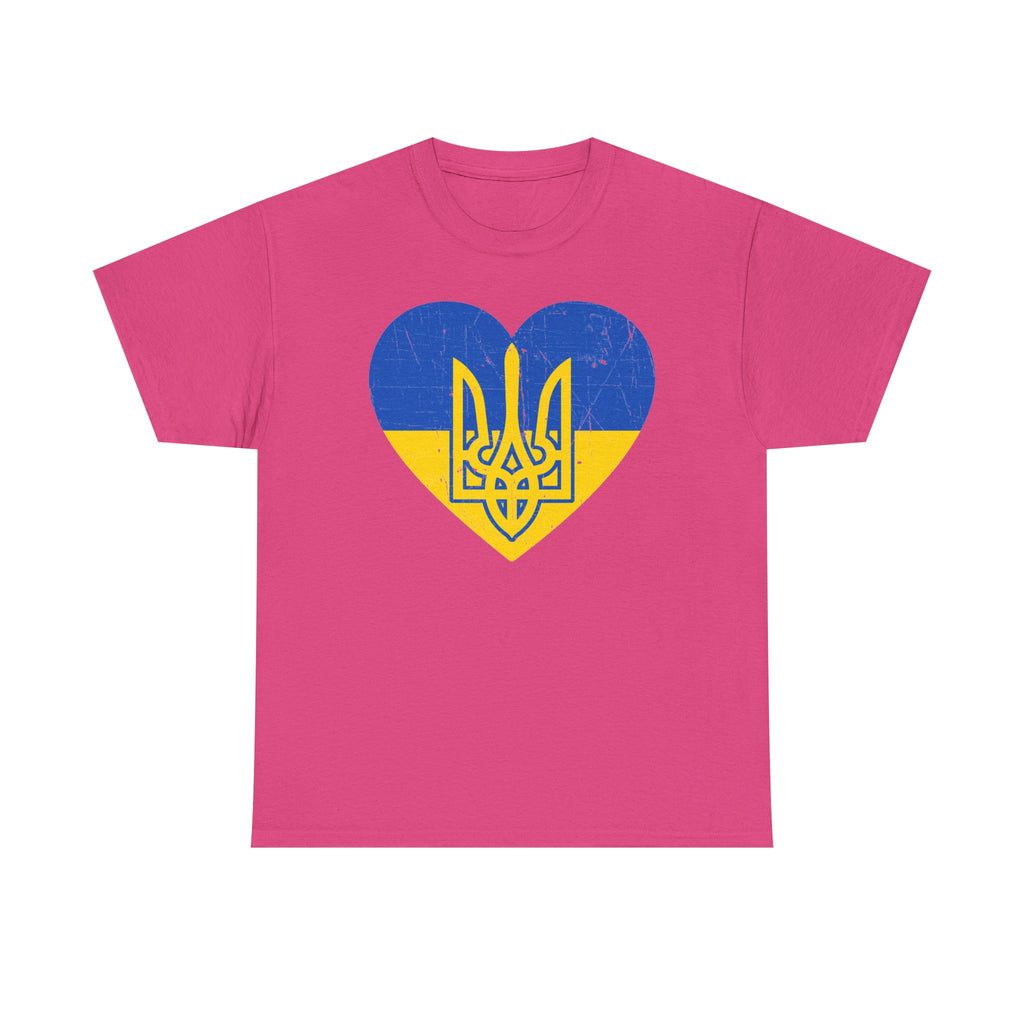 Ukraine Flagge Wappen Geschenkidee Sport Fan Fashion Vintage - Unisex T-Shirt