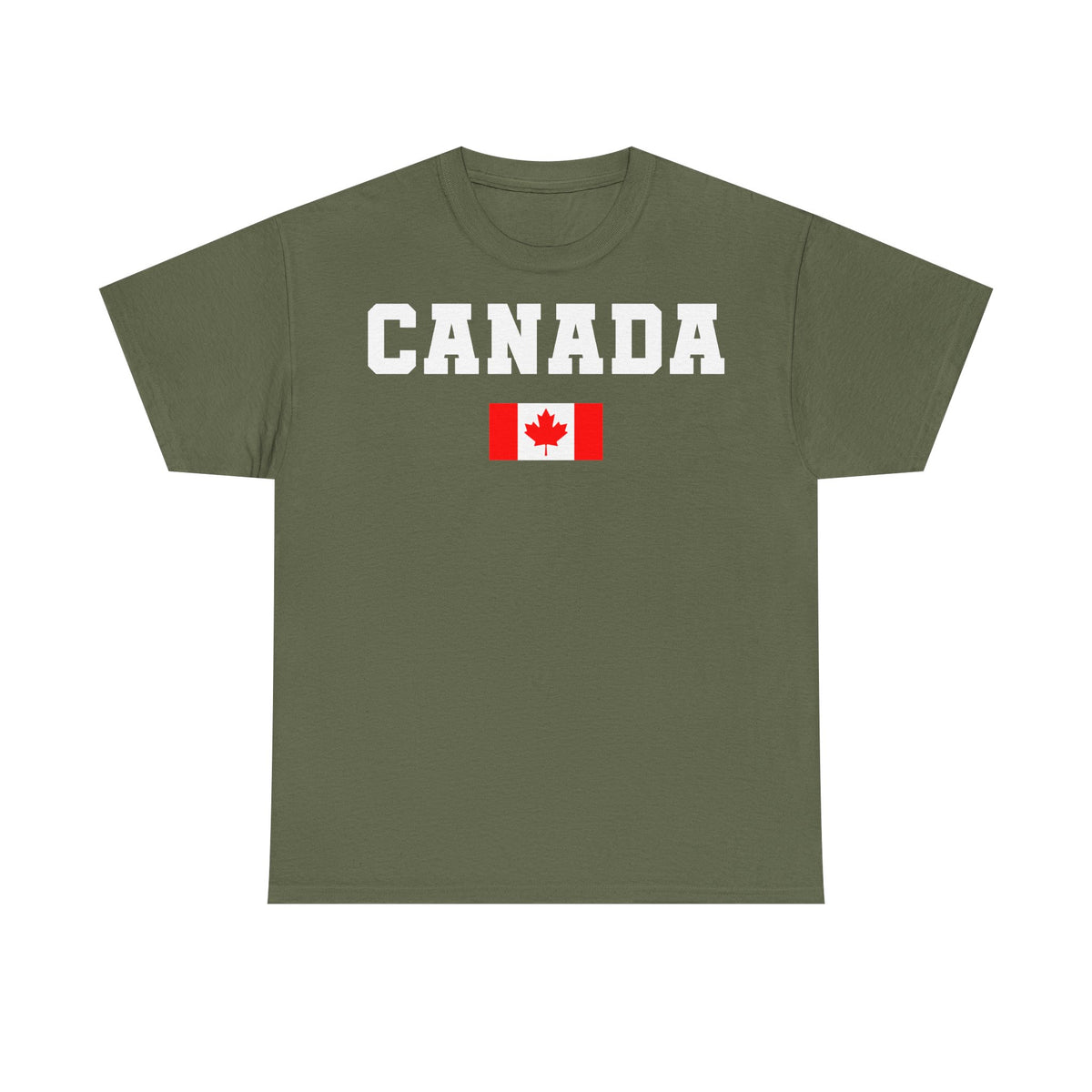 Canada Kanada Wappen Flagge Fan Sport Fußball Geschenkidee - Unisey T-Shirt