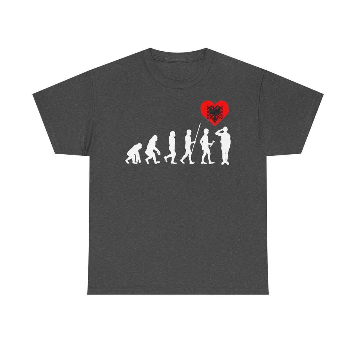 Albania Wappen Shqiptar Flagge Adler Fußball Fan Sport Unisex T Shirt