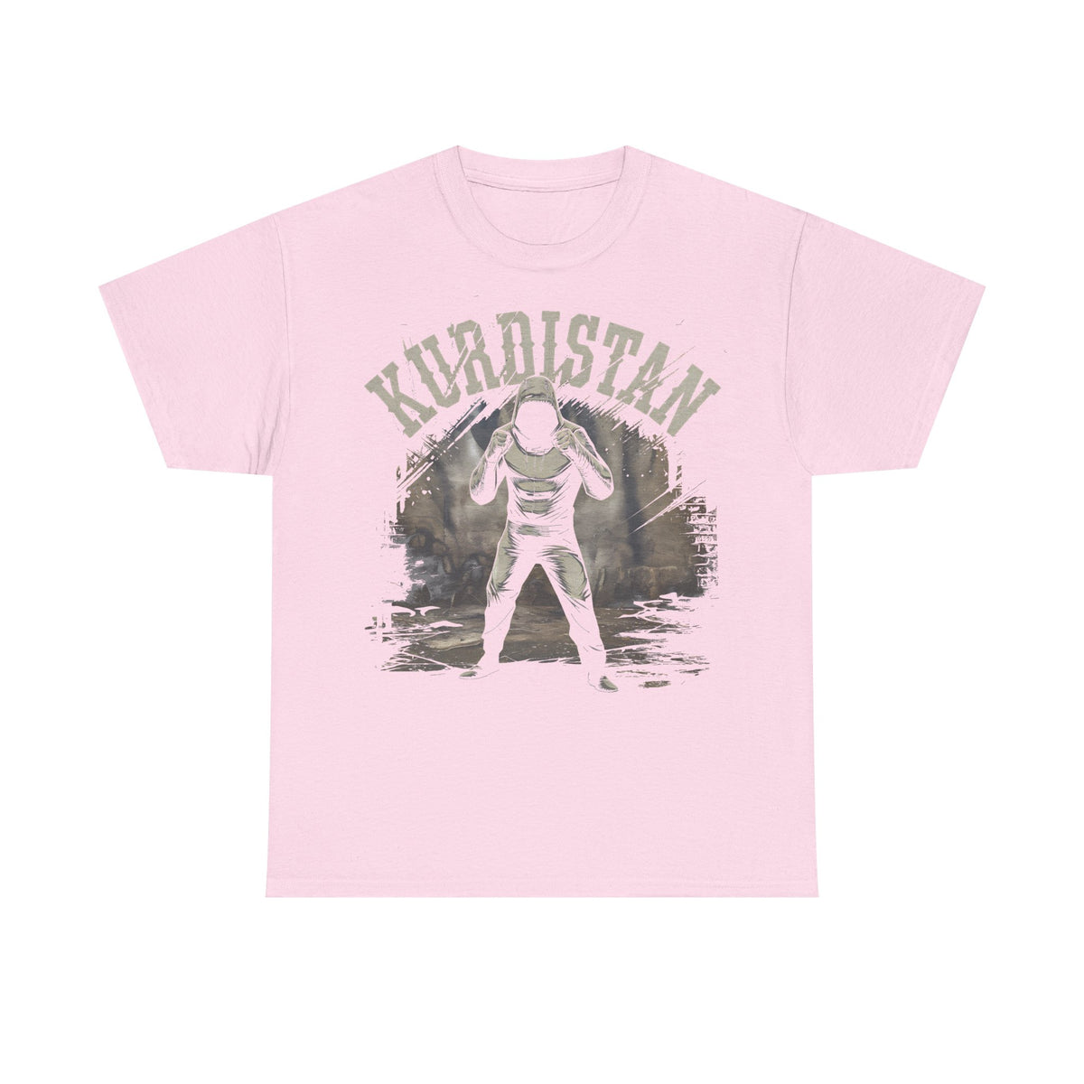 Camiseta unisex con escudo, bandera y regalo para los aficionados del Kurdistán: Azadi, patria