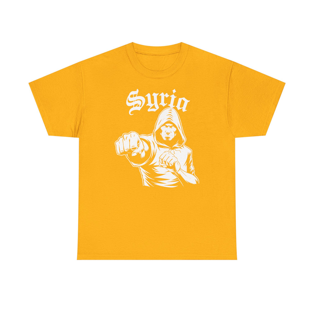 Syria Syrien Hooligan Wappen Flagge Heimat Sport Fußball Fan Geschenkidee - Unisex T-Shirt